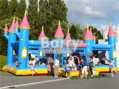 Portable Inflatable Playground Inside House , Outdoor Children Theme Park BY-IP-034